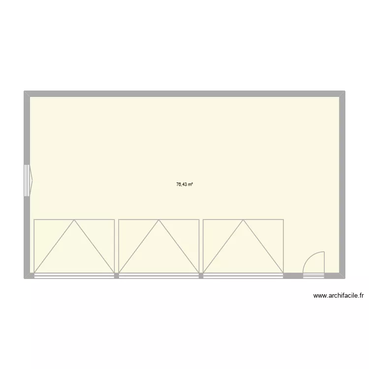 plan garage. Plan de plan garage. Plan de