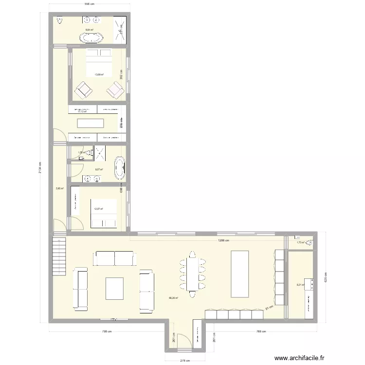 YACHA 5 BIS. Plan de 