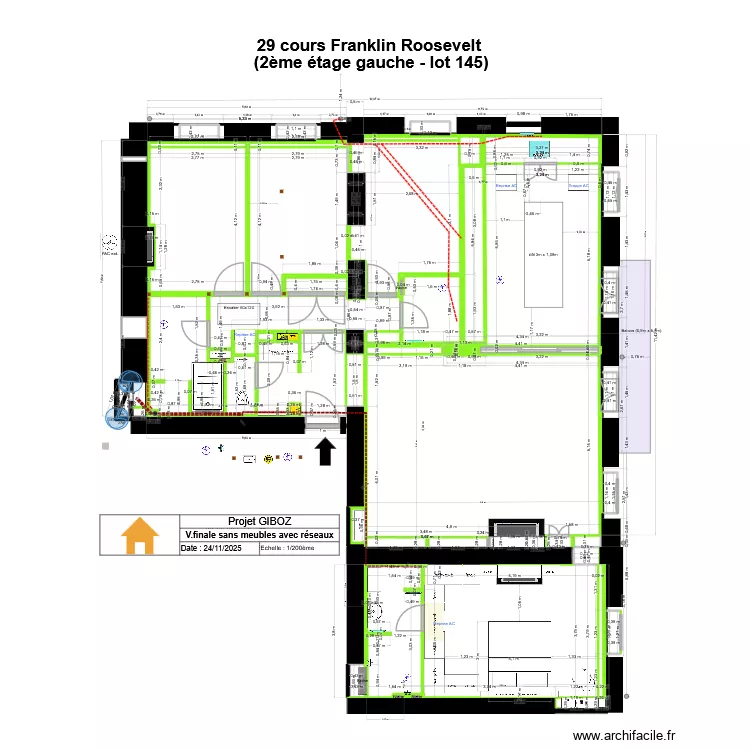 29 crs FR V53 clim3. Plan de 39 et 150 m² 29 crs FR V53 clim3. Plan de 39 et 150 m²