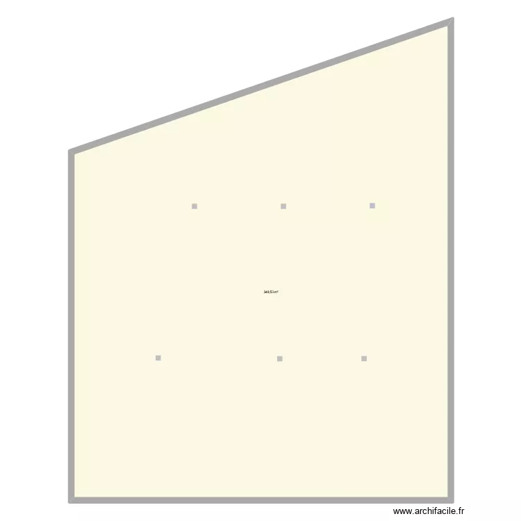 Broustic SDP. Plan de 1  et 350 m²