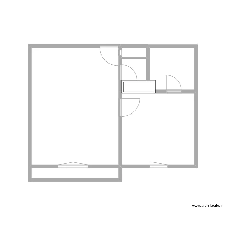 Home sweet Home. Plan de 6  et 22 m²