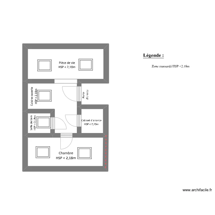 3 valentine. Plan de 