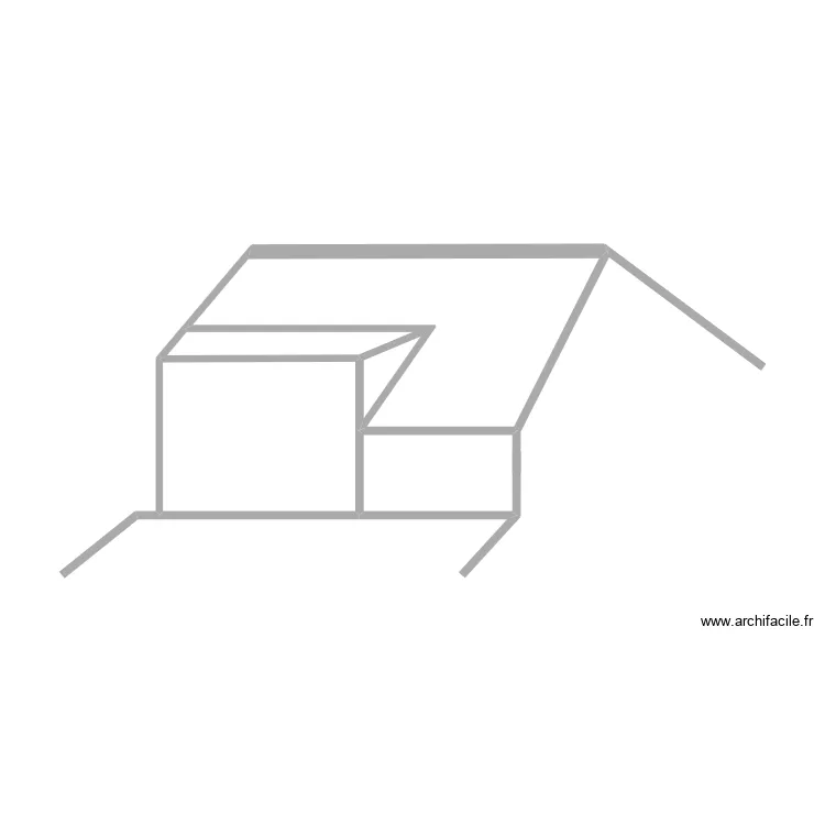 toiture Mail 55. Plan de 