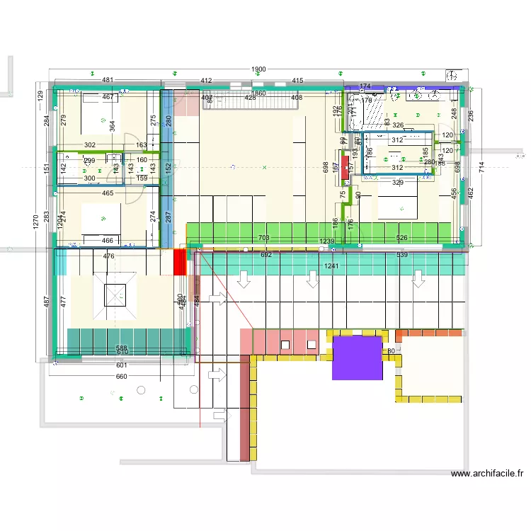 Callepinage 20250820 variante d&eacute;part cuisine. Plan de 
