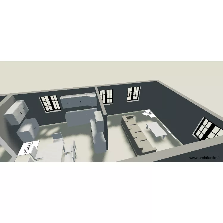 maison2. Plan de 1 Pièce et 16 m² maison2. Plan de 1 Pièce et 16 m²
