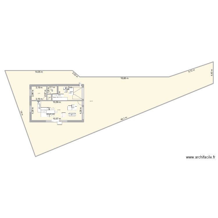 PLAN CONSTRUCTION TAB DAGOTERIE. Plan de 7 pièces et 488 m2