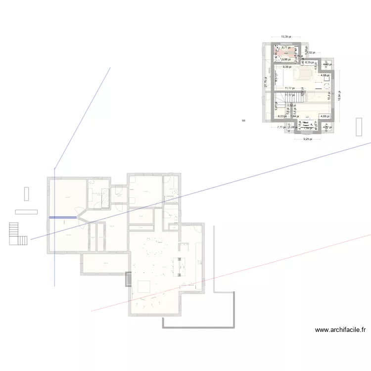 PLAN RENO GARAGE D&Eacute;TACH&Eacute; 4. Plan de 