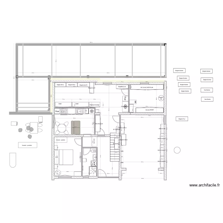 Obernai sous sol modifié V2. Plan de Obernai sous sol modifié V2. Plan de