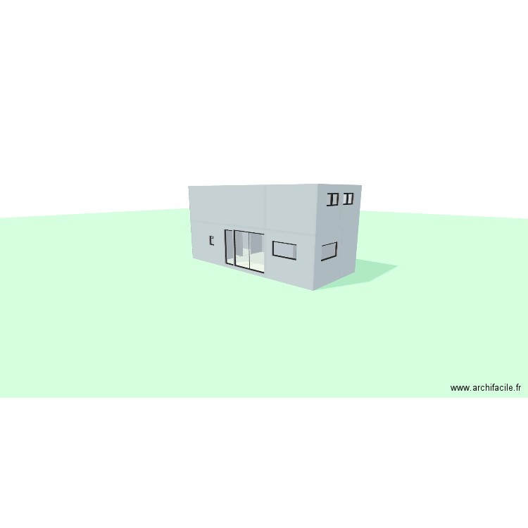 Tiny pas tout a fait tiny 2 niveaux. Plan de 11 pièces et 75 m2
