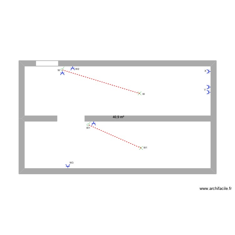 Cave. Plan de 0 pièce et 0 m2