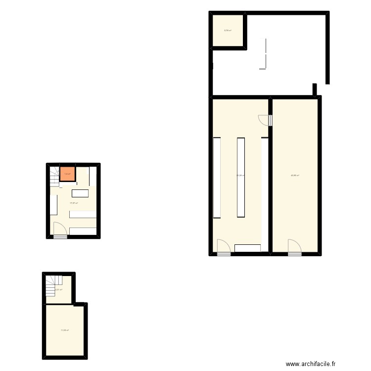 confidences des bohemes. Plan de 0 pièce et 0 m2
