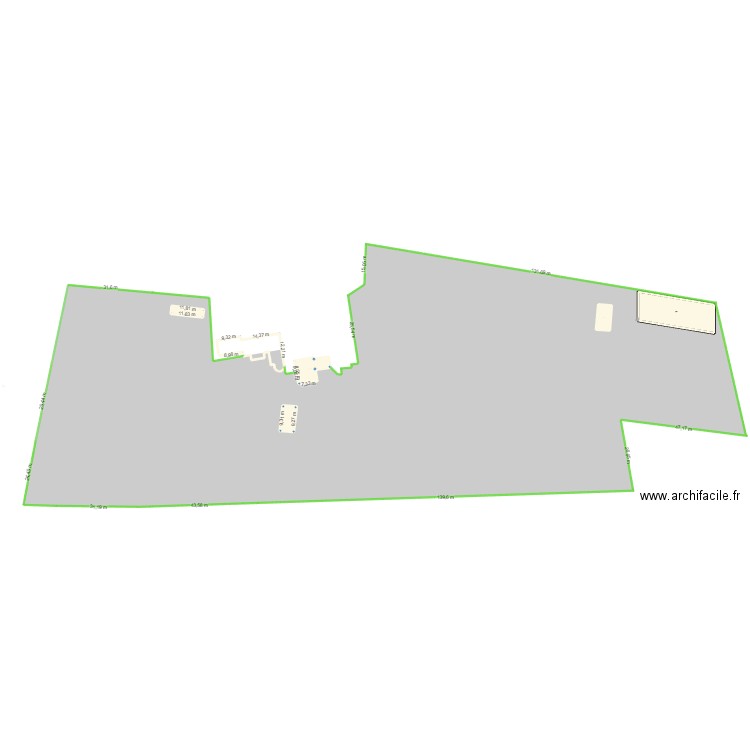 ROUSEAU A O 01. Plan de 6 pièces et 805 m2