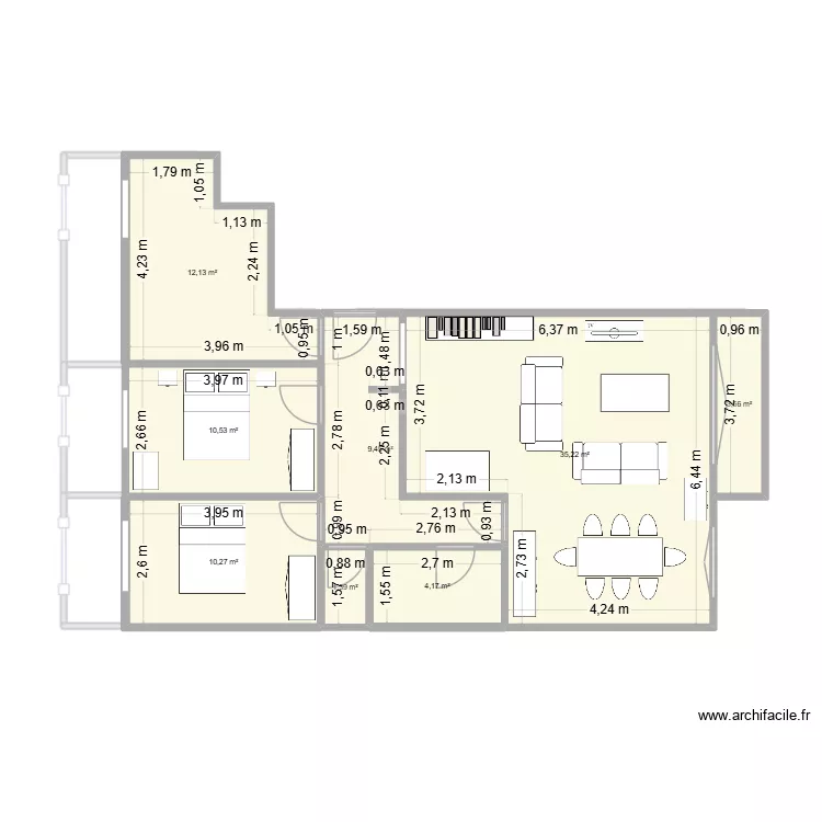 2026 Le florian 2. Plan de 8 et 87 m² 2026 Le florian 2. Plan de 8 et 87 m²