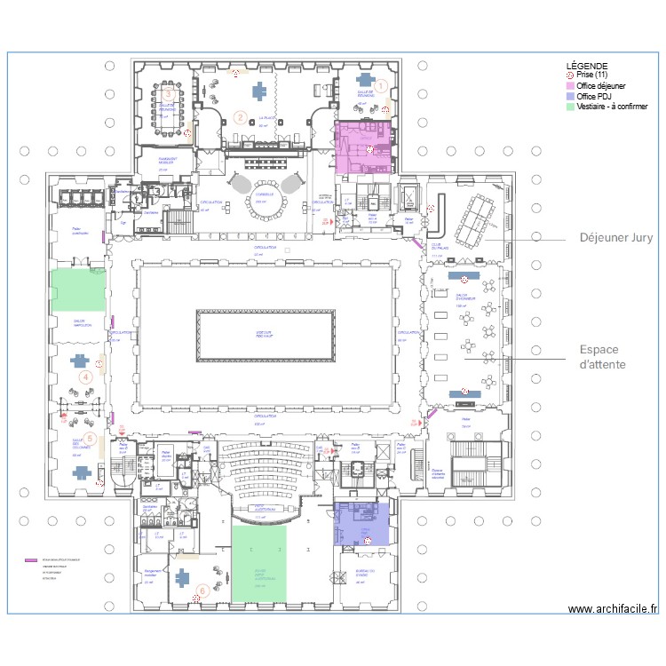 PB - N+2. Plan de 0 pièce et 0 m2
