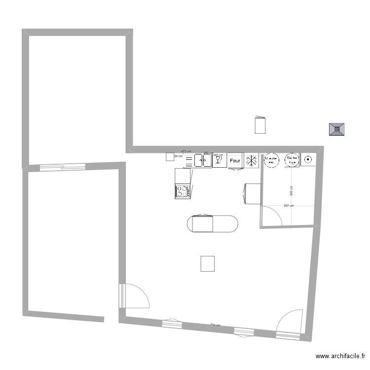 st sav cuisine. Plan de 0 pièce et 0 m2