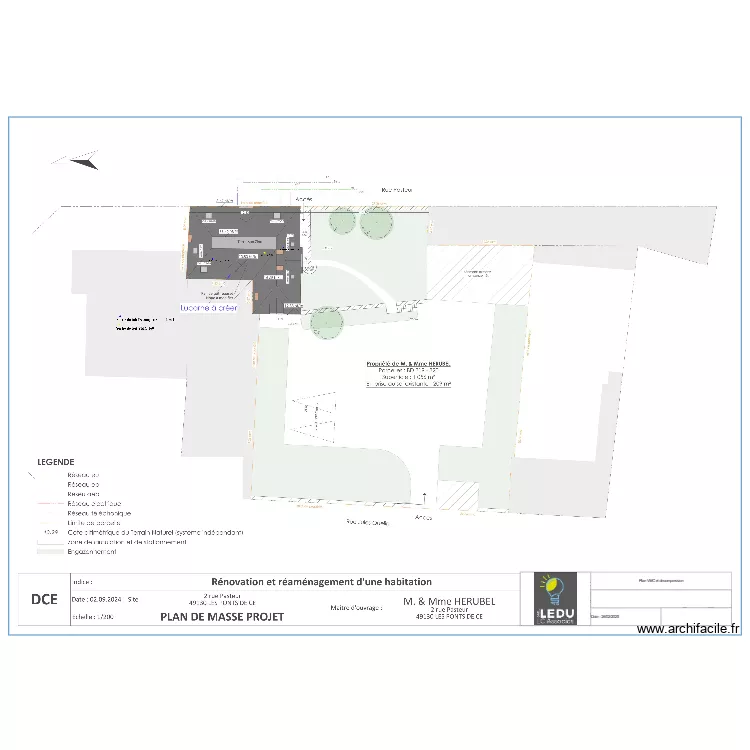 Plan VMC et decompression. Plan de 
