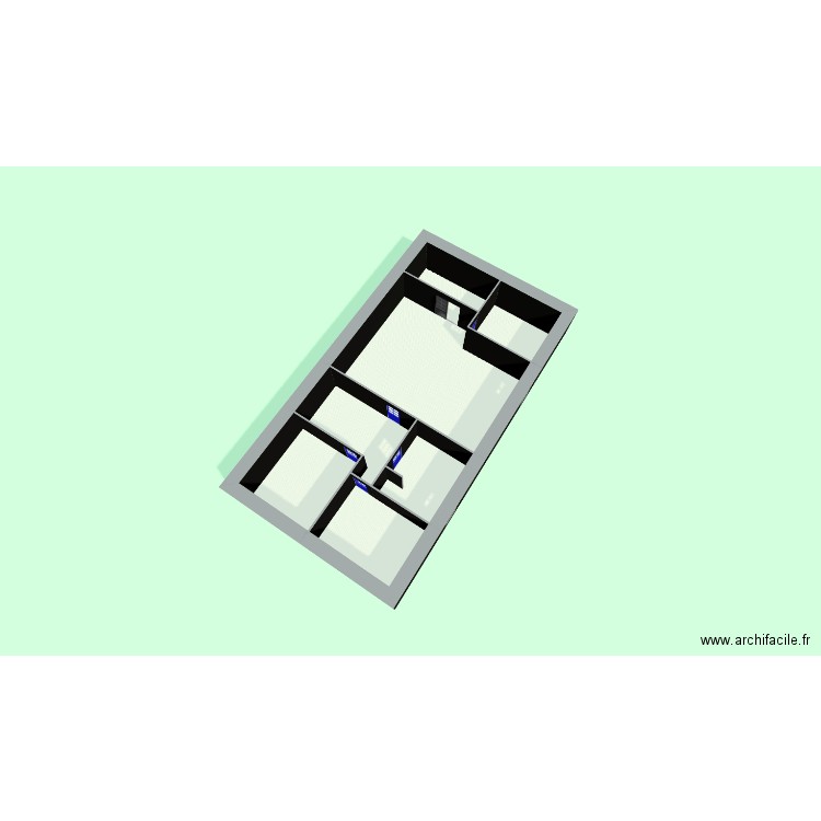 etage 2 maison bourgeoisea. Plan de 7 pièces et 149 m2