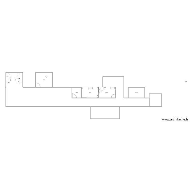Ma cabine d\'&eacute;pilation. Plan de 5 pièces et 49 m²