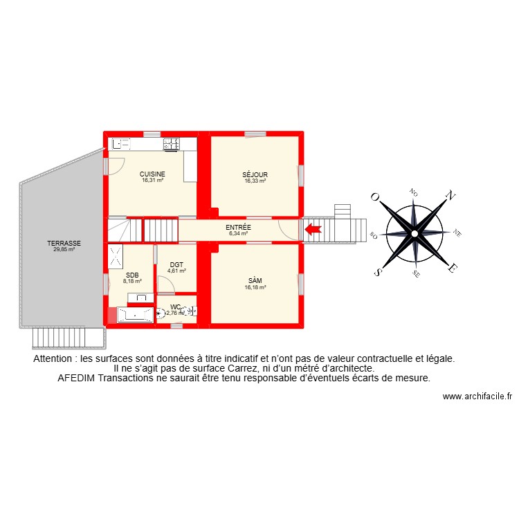 BI 24728-. Plan de 32 pièces et 299 m2