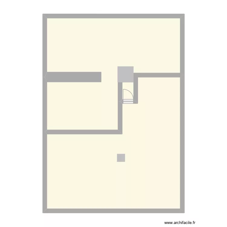 tonneins. Plan de 1  et 93 m²