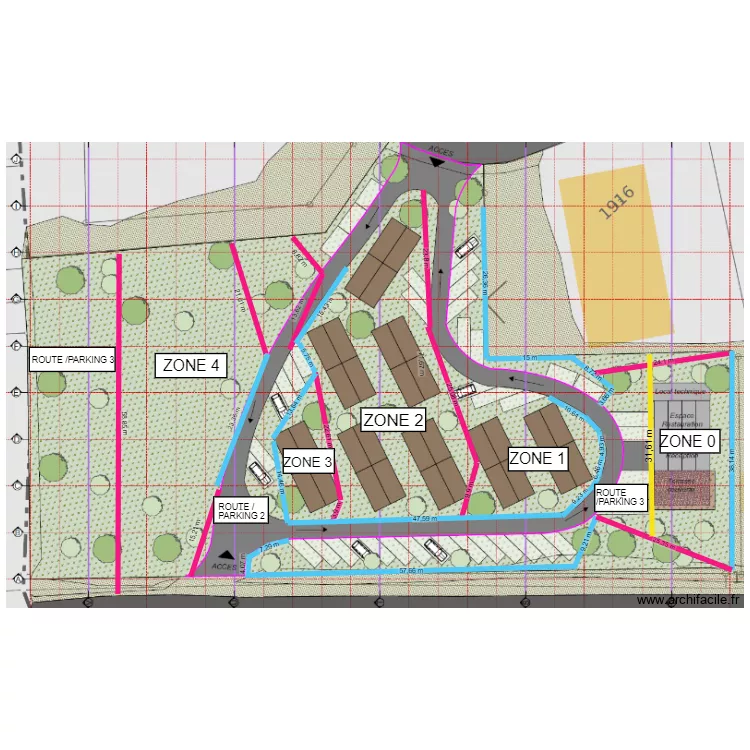 STEPHOTEL TALUTAGE ET SOUTENEMENT. Plan de 
