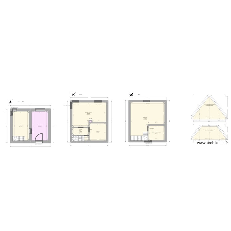 ML24009216 ACKER. Plan de 9 pièces et 117 m2