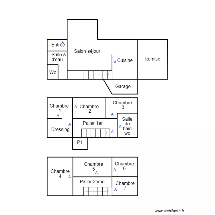 PLOBANNALEC LESCONIL GUIRRIEC. Plan de 