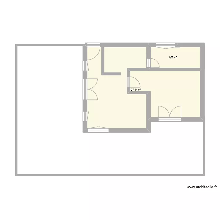 proposition 3. Plan de 2 pièces et 31 m² proposition 3. Plan de 2 pièces et 31 m²