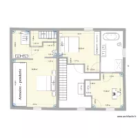 &eacute;tage plan maison Ussac