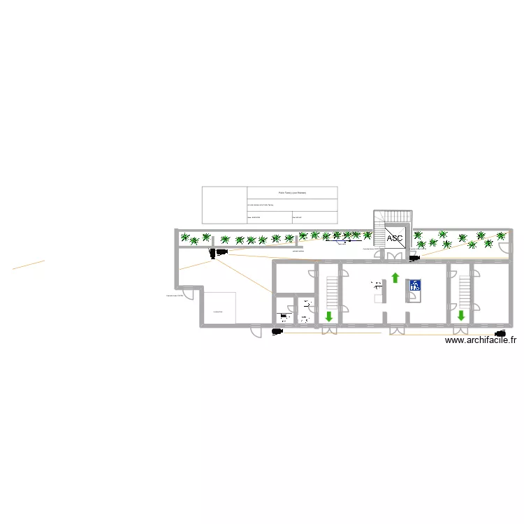 Agelec_Public Factory(Blandan). Plan de 8  et 83 m²