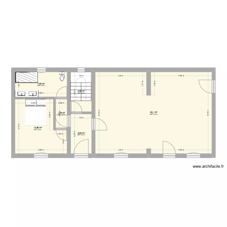 maison rivarenne modifier. Plan de 16  et 248 m²