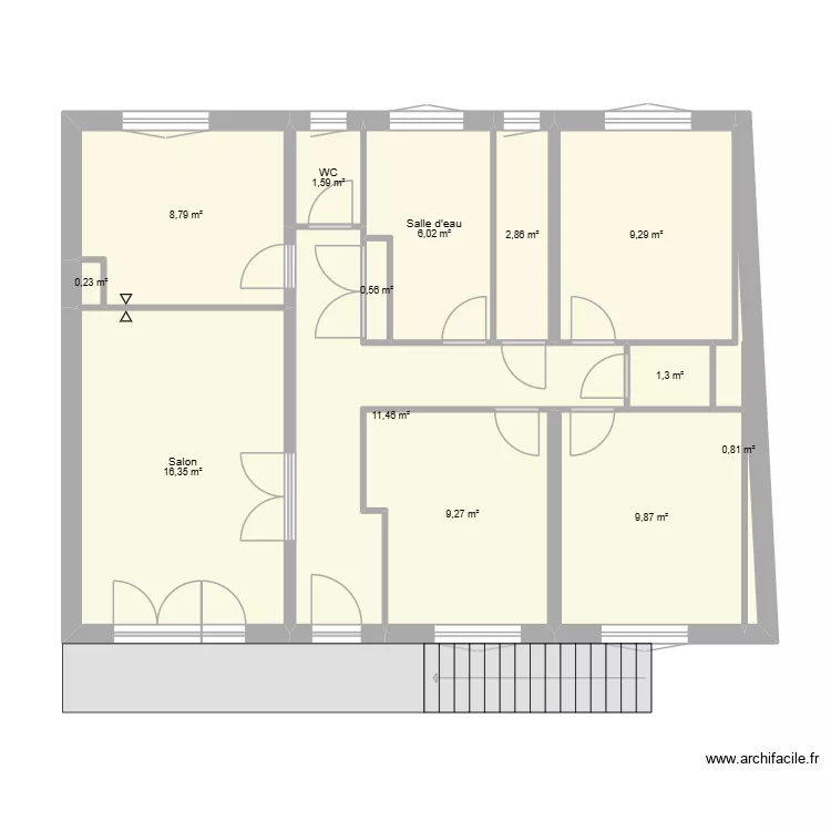Maison MTRD. Plan de 13 et 78 m² Maison MTRD. Plan de 13 et 78 m²