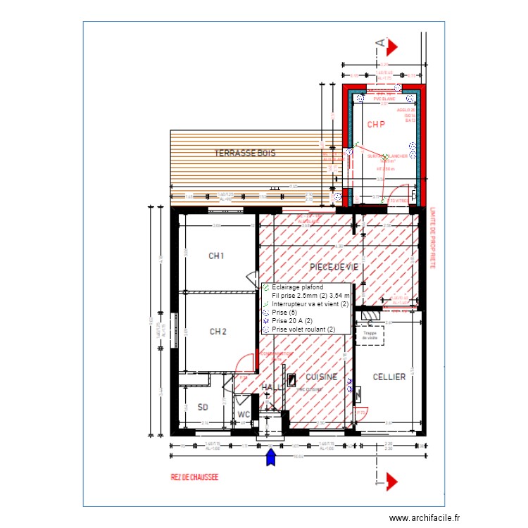 linossier . Plan de 0 pièce et 0 m2