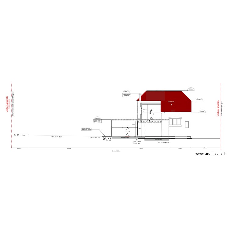 coupe latérale good good good. Plan de 0 pièce et 0 m2