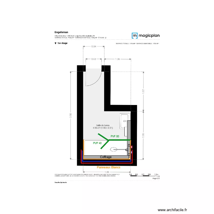 Plan Projet  Engelsman. Plan de 