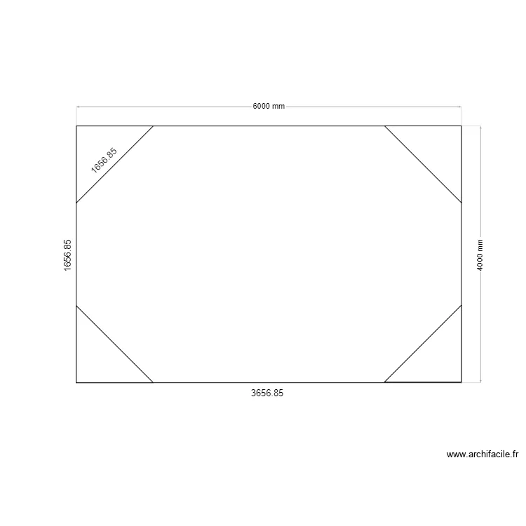 chaffard. Plan de 