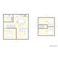 maison 60 m² à étages façon jumelé