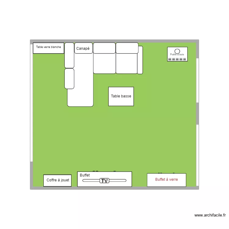 Salon. Plan de Salon. Plan de