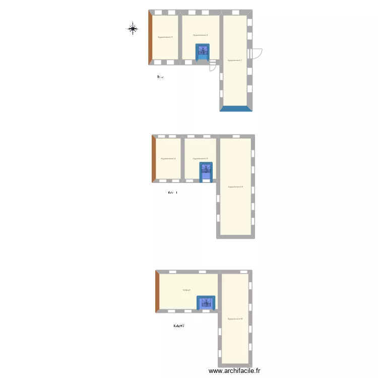 Trufft  Jean claude . Plan de 0 pièce et 0 m2