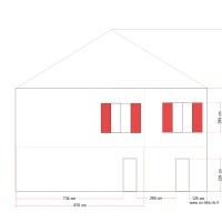 plan de masse coté AVANT