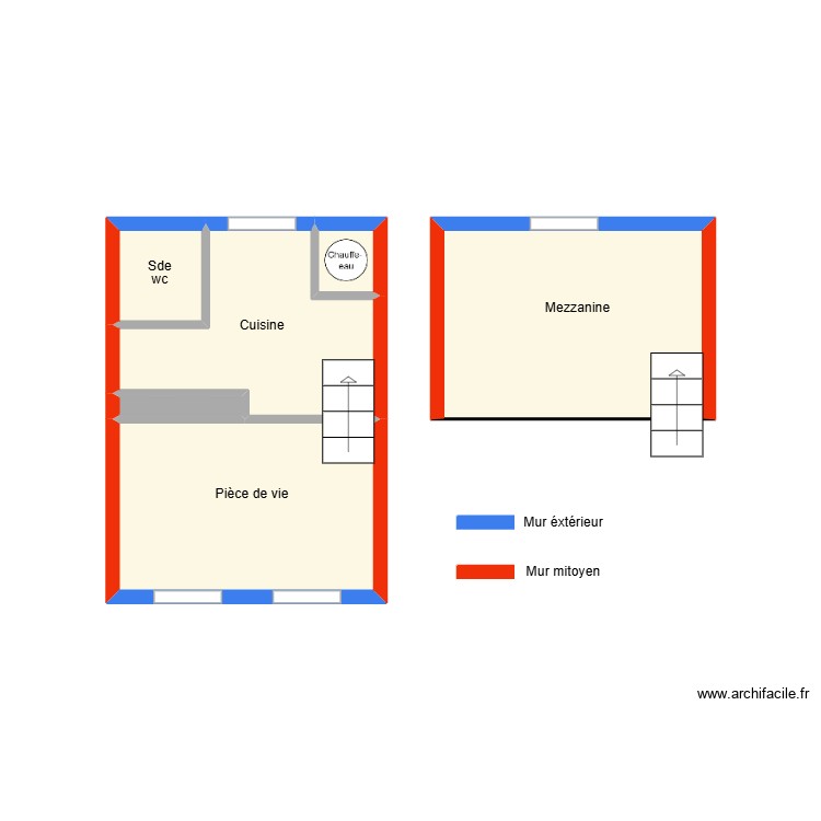 Gaillard l\'ile d\'yeu appt 2 amiante amiante. Plan de 0 pièce et 0 m2