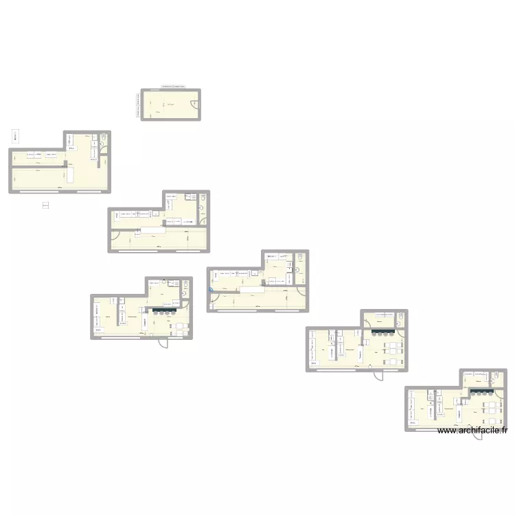 Gwadmix971. Plan de 7  et 292 m²