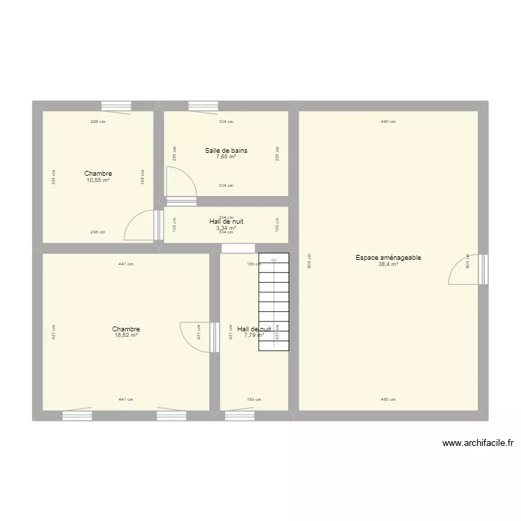 General Aymes 3 etage1. Plan de 