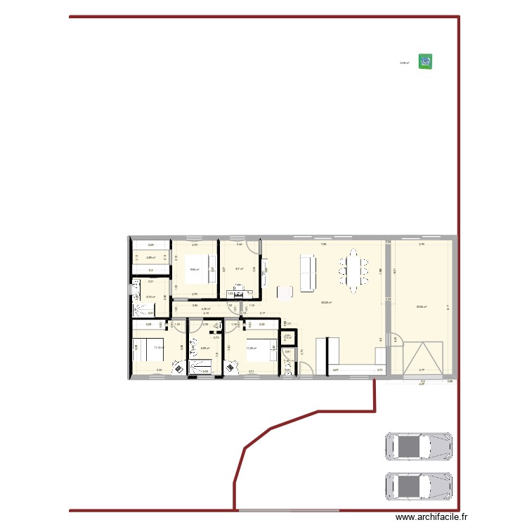 projetv4. Plan de 0 pièce et 0 m2