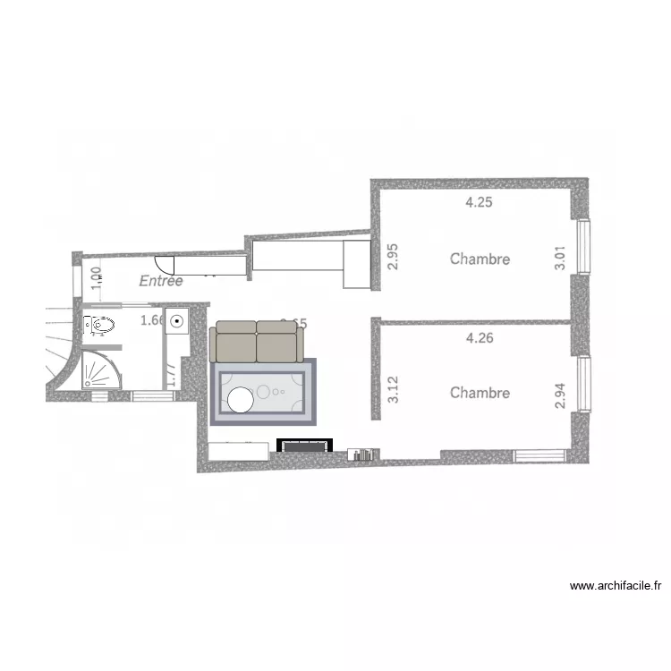 LAMULOU. Plan de 