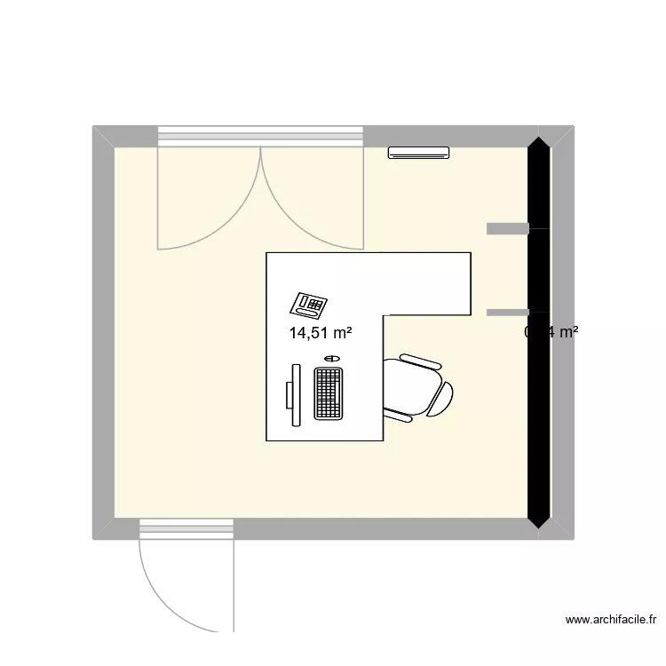 bureau helene. Plan de 2 et 15 m² bureau helene. Plan de 2 et 15 m²
