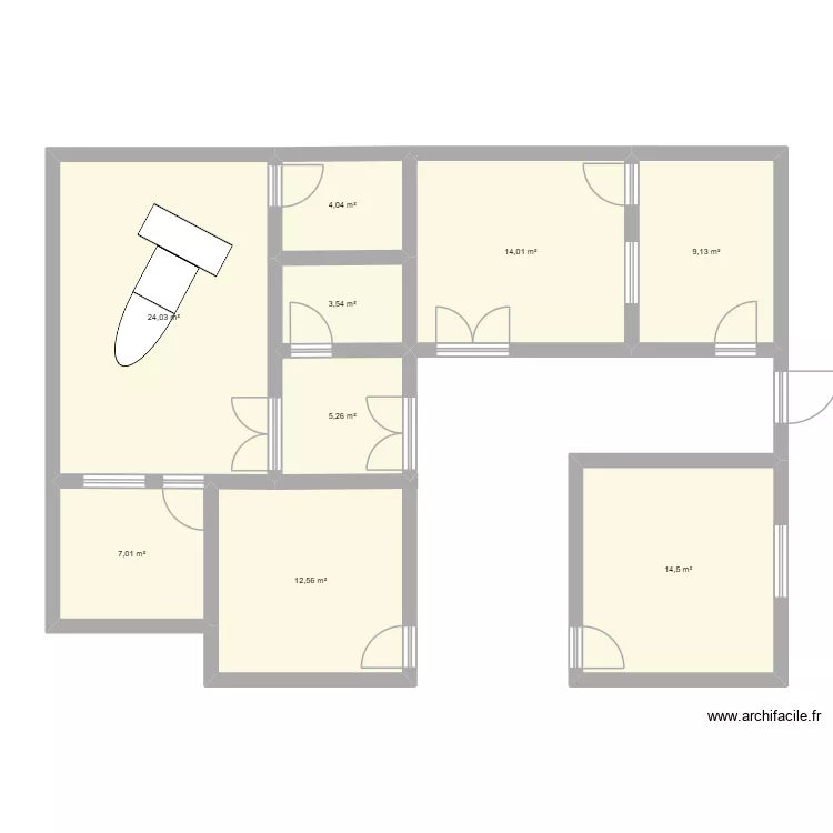 SALLE SCANNER ET RADIOGRAPHIE SUMA. Plan de 9 et 94 m² SALLE SCANNER ET RADIOGRAPHIE SUMA. Plan de 9 et 94 m²