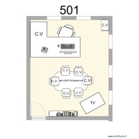 Bureau 501 - V.CARRÉ V2