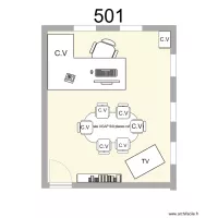 Bureau 501 - V.CARR&Eacute; V2