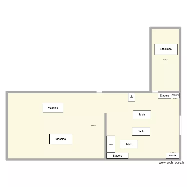 Plan pour stage. Plan de 2 pièces et 288 m² Plan pour stage. Plan de 2 pièces et 288 m²